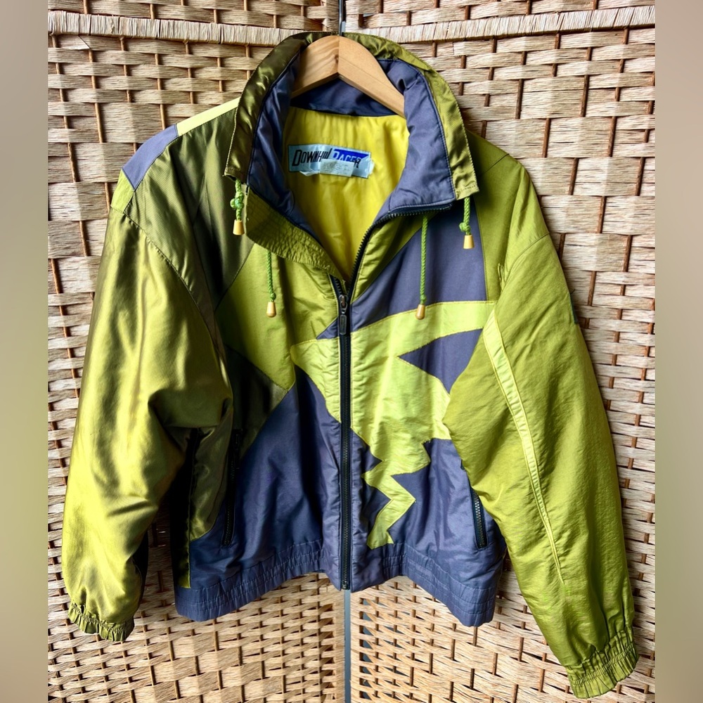 Vintage 80’s / 90”s Retro Downhill Racer brand Jacket